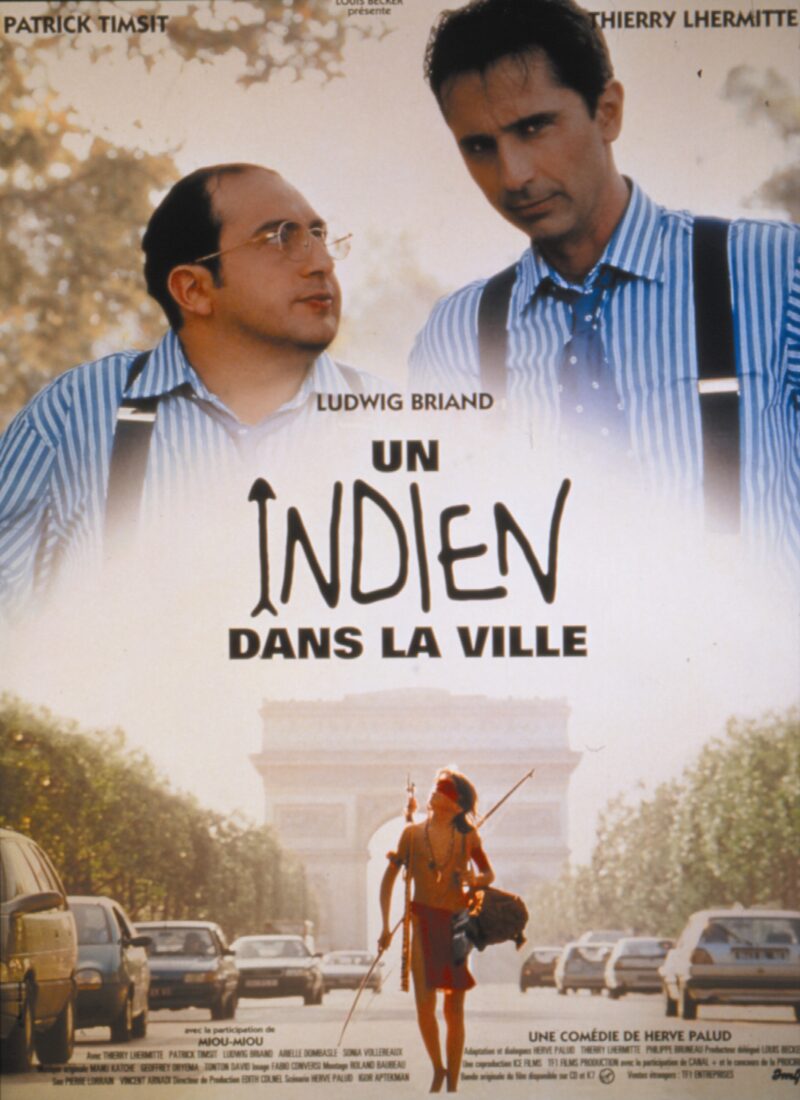 UN INDIEN DANS LA VILLE - Affiche