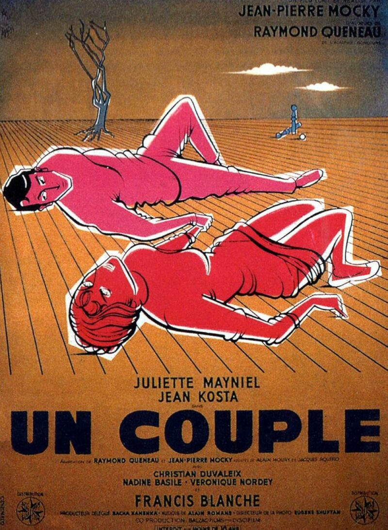 Un couple - Affiche