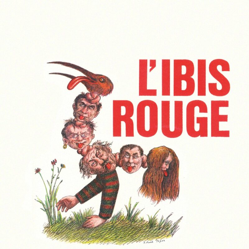 L’Ibis rouge - Affiche