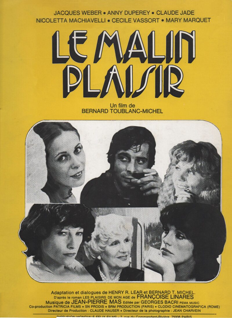 Le malin plaisir - Affiche